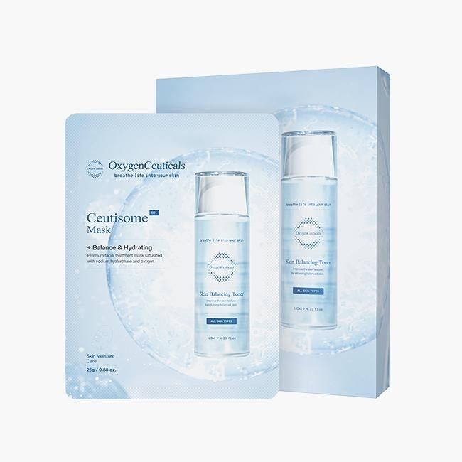 Masca de Fata Hidratanta, Oxygen Ceuticals, Ceutisome BH, 6 buc O mască premium pentru echilibrare și hidratare. Masca de Fata Hidratanta, Oxygen Ceuticals, Ceutisome BH, 6 buc O mască premium pentru echilibrare și hidratare.