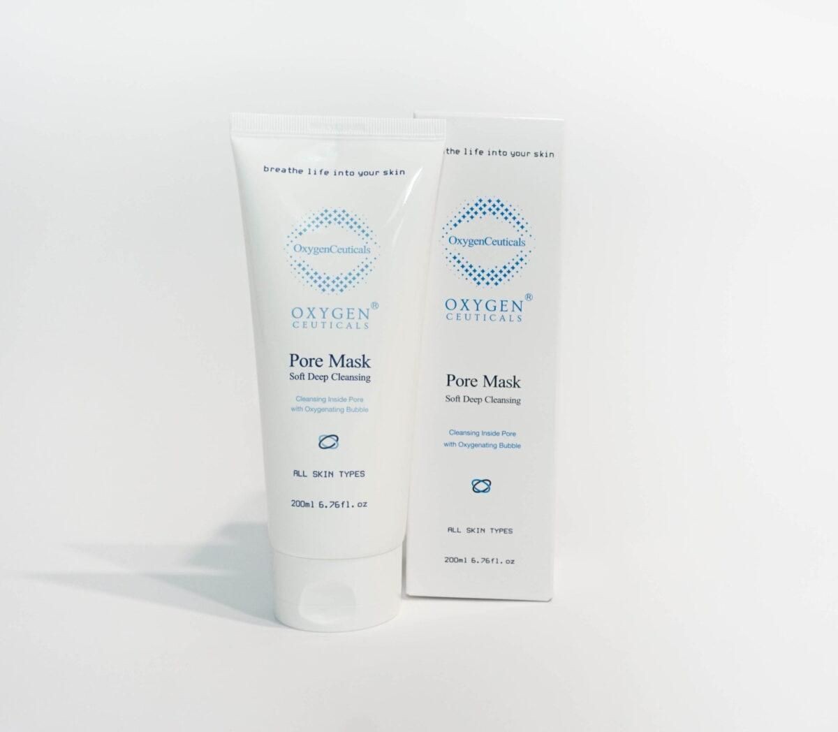 Demachiant Calmant, Profesional, Oxygen Ceuticals, , Pore Mask Soft Deep Cleansing, 200ml Demachiant Calmant, Profesional, Oxygen Ceuticals, , Pore Mask Soft Deep Cleansing, 200ml