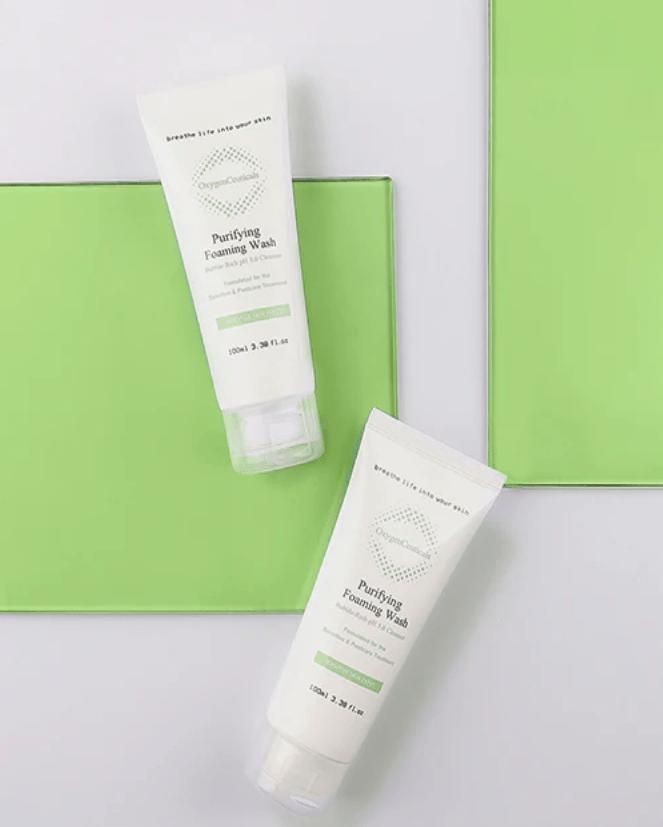 Gel de Curatare Fata Profesional Oxygen Ceuticals, Purifying Foaming Wash, 100 ml Gel de Curatare Fata Profesional Oxygen Ceuticals, Purifying Foaming Wash, 100 ml